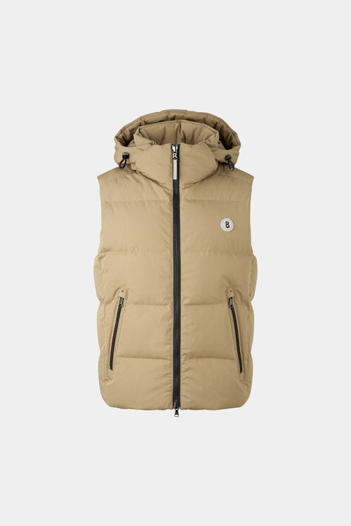 Jimmy down waistcoat Camel