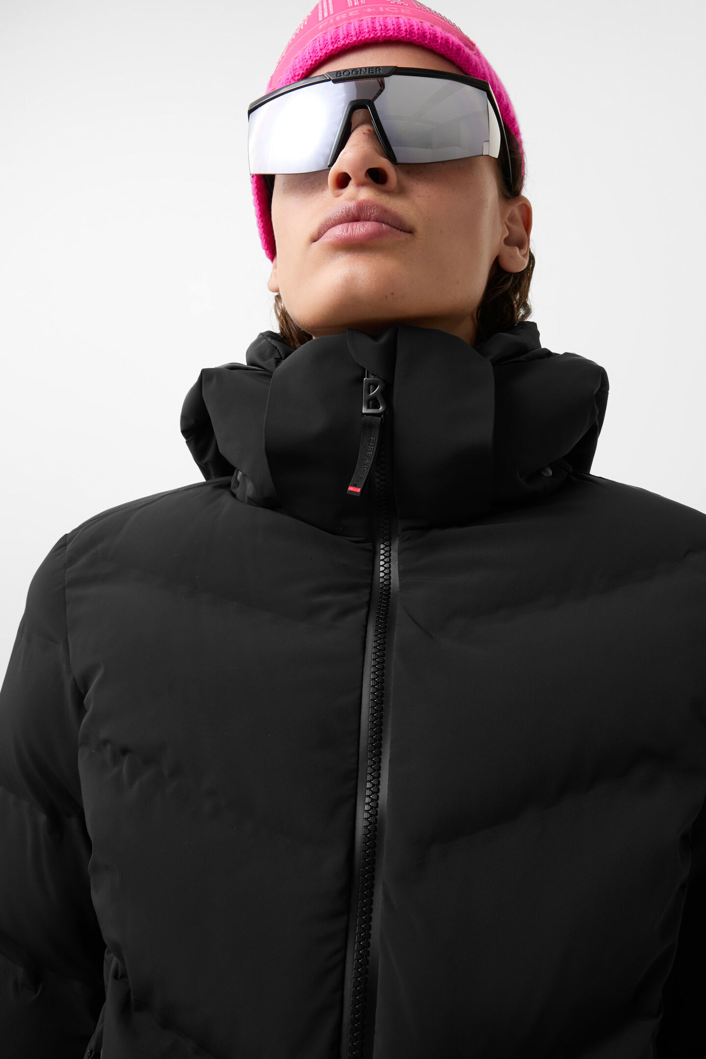 Tech-Sael quilted jacket Black