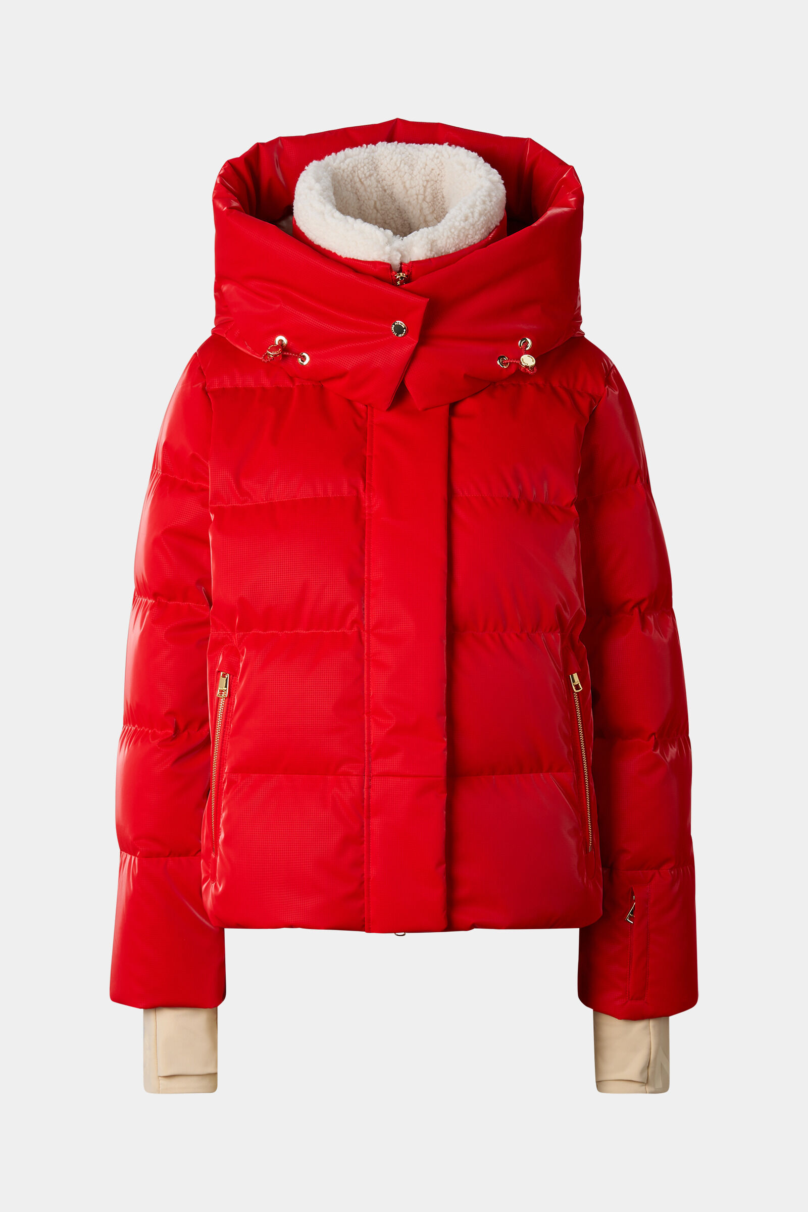 Naia Down Ski Jacket Red