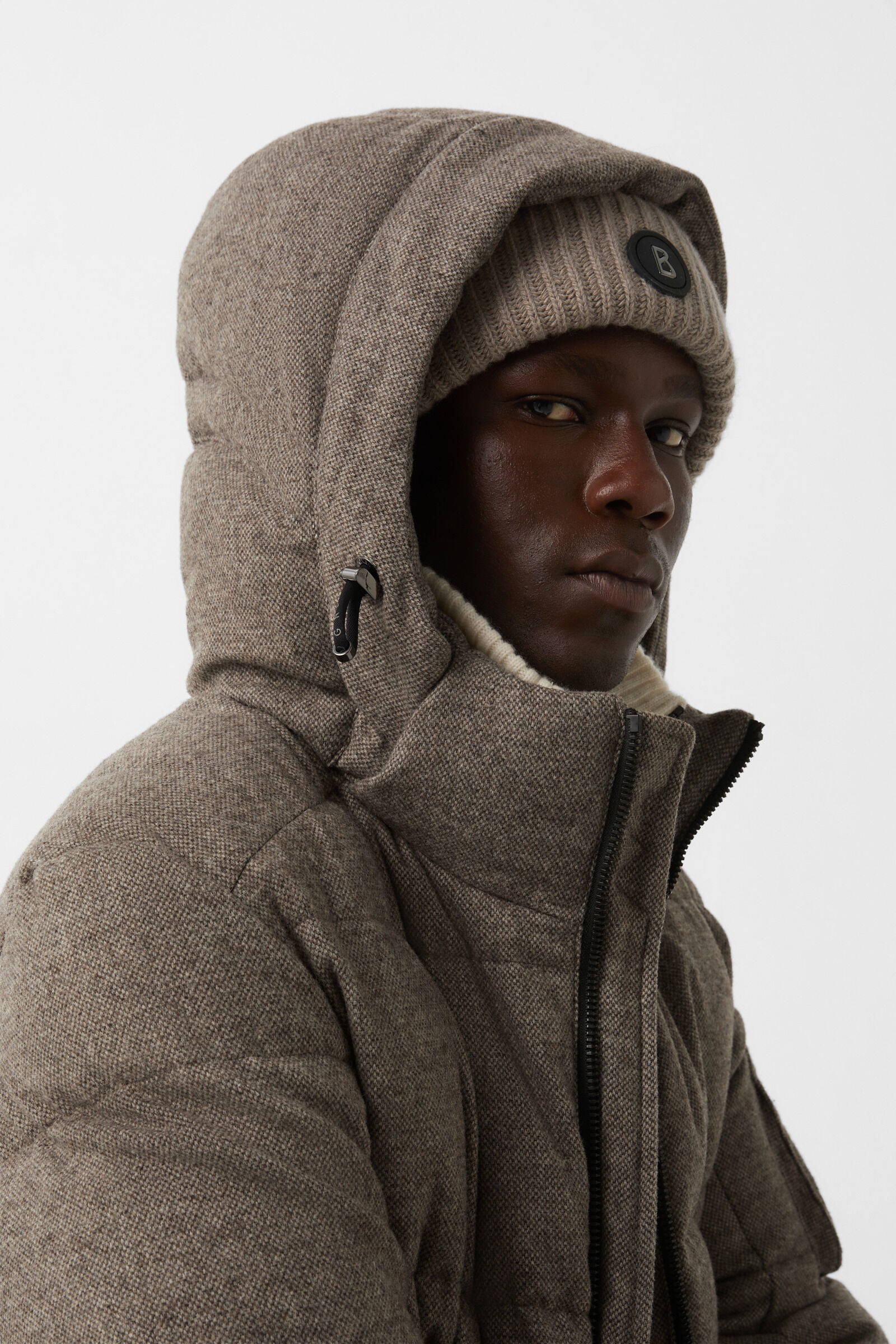 Jamy down jacket Greige