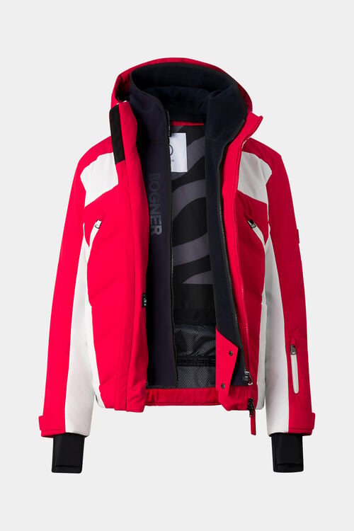 Jervie ski jacket Red/White