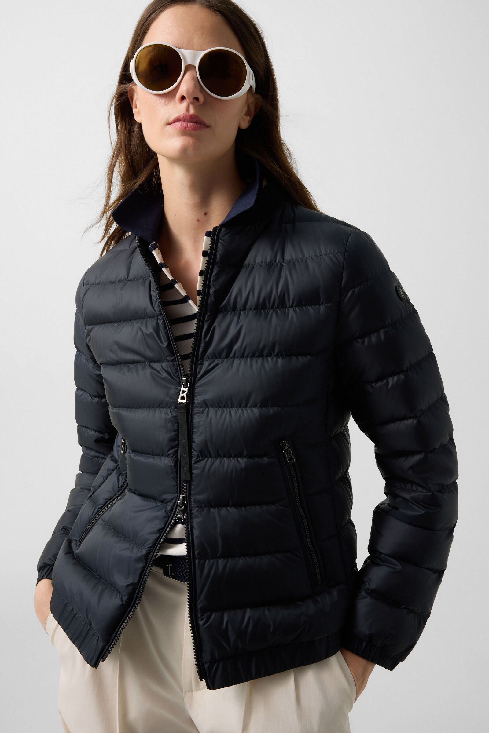 Marybel lightweight down jacket Black