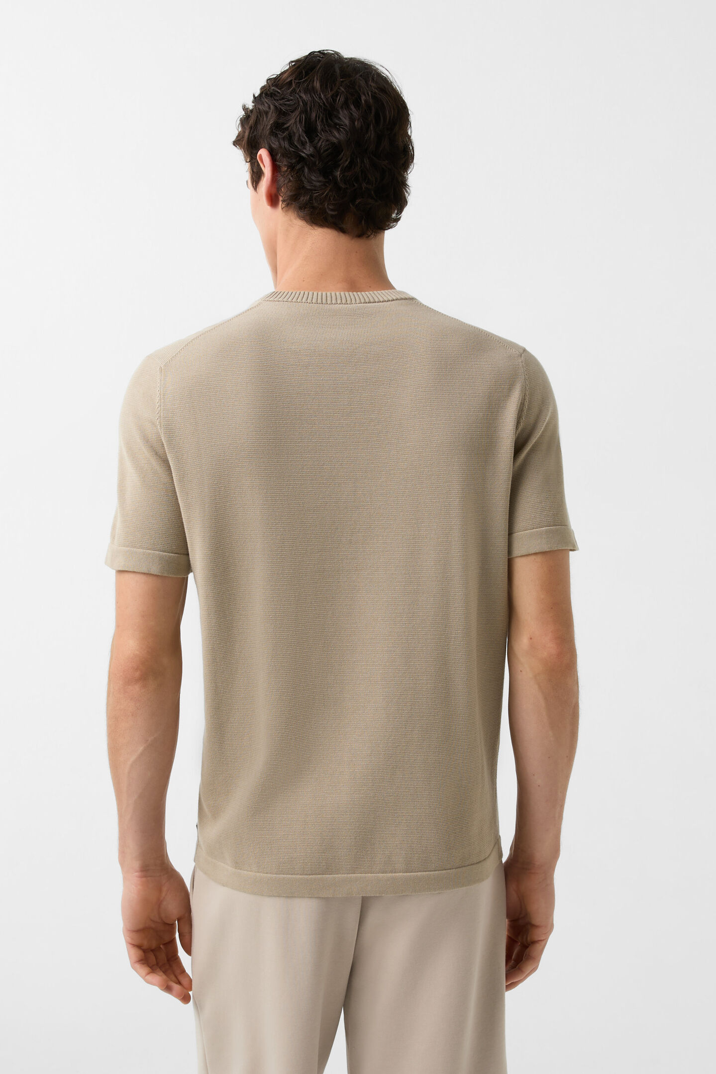 Strick-Shirt Lloyd Beige