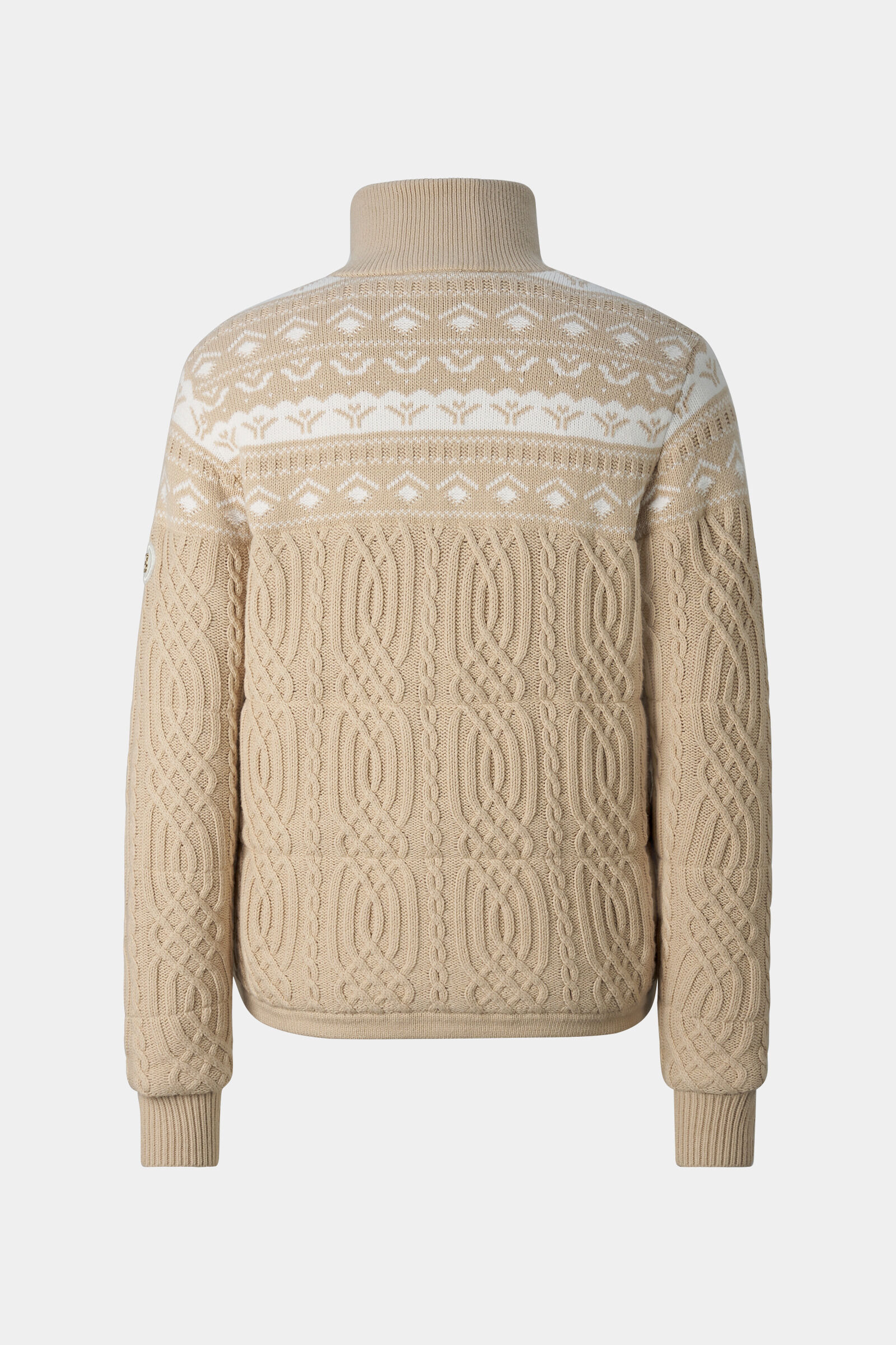 Norweger-Strickjacke Carolyn Camel