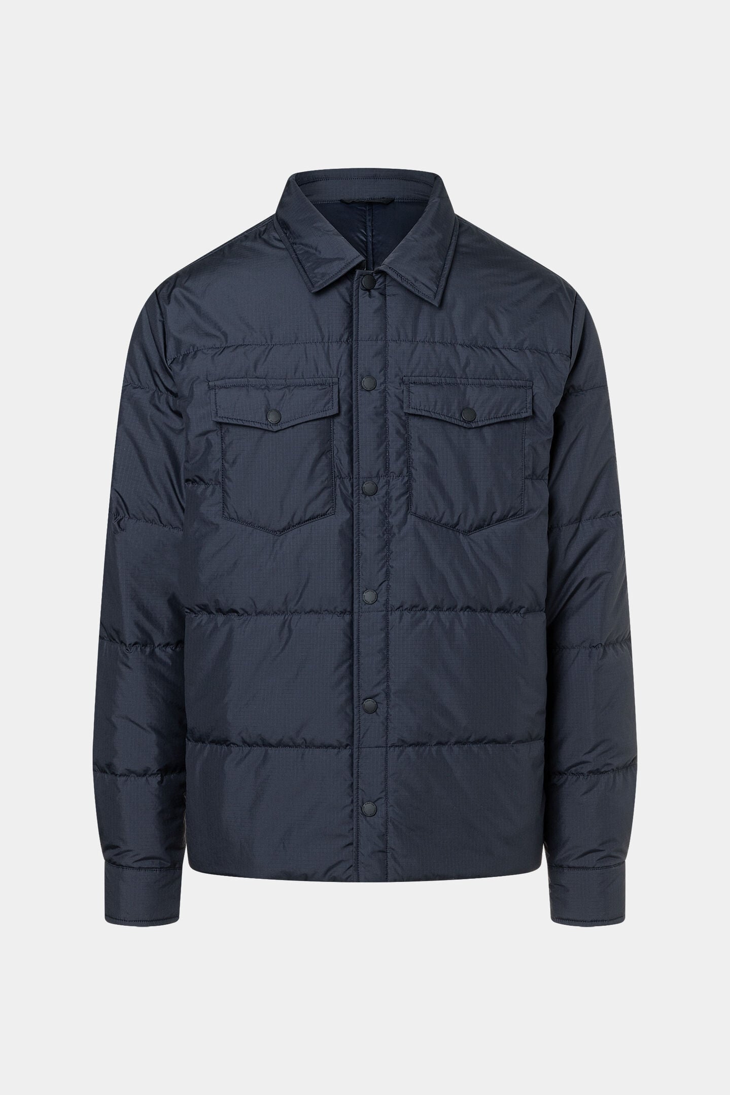 Jamal Quilted Jacket Navy