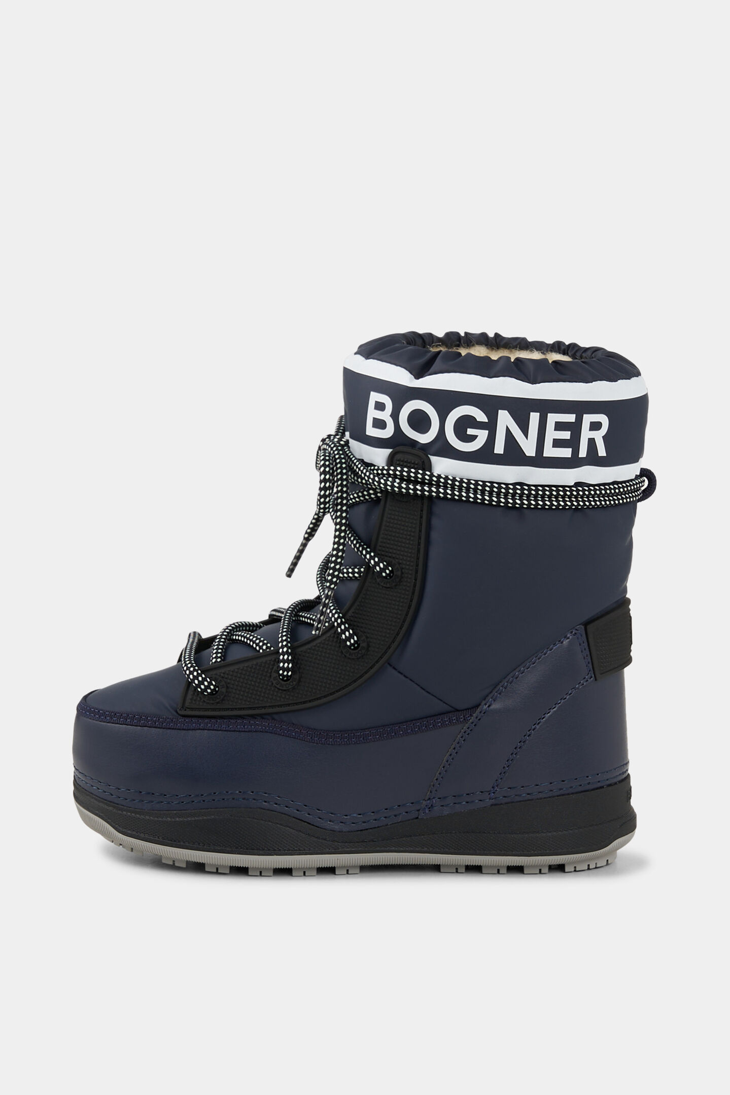 Kids Snow Boots La Plagne Navy-Blau