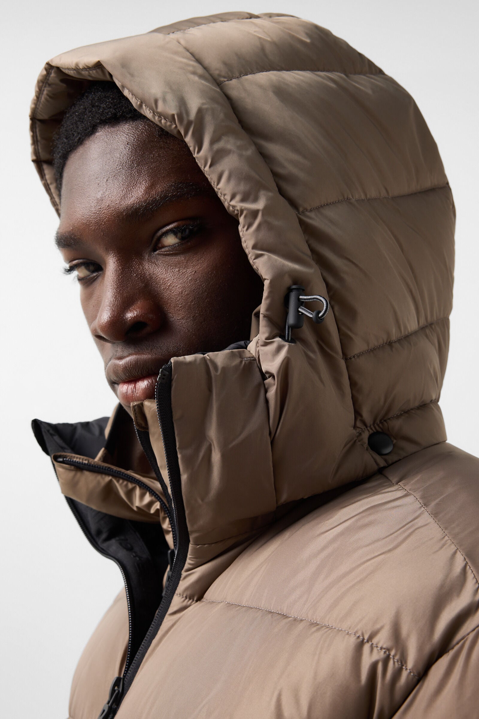 Luka ski jacket Taupe