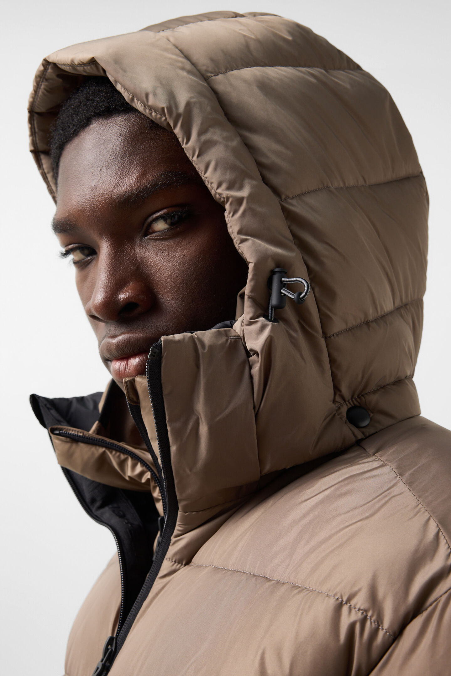 Luka ski jacket Taupe