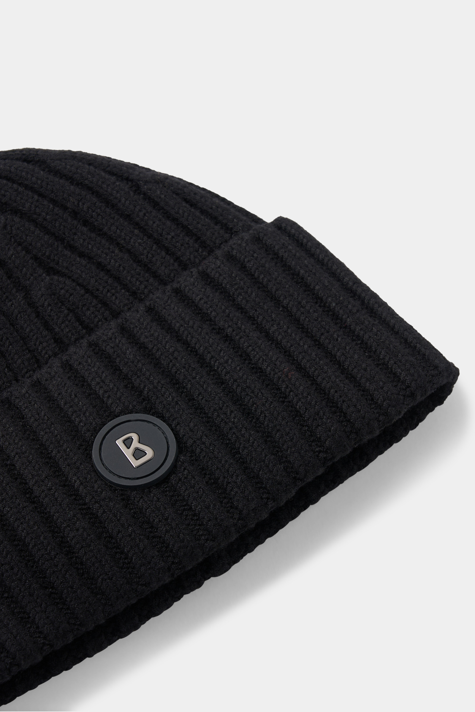 BOGNER Black Nylon Ski Hat unisex BOGNER Unisex Fleece Ski Hat, Vintage Black Outdoor Cap  main image 2