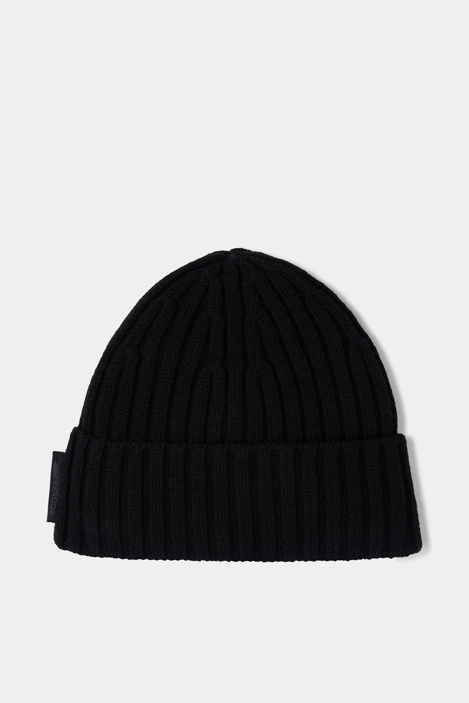 BOGNER Black Nylon Ski Hat unisex BOGNER Unisex Fleece Ski Hat, Vintage Black Outdoor Cap  main image 2