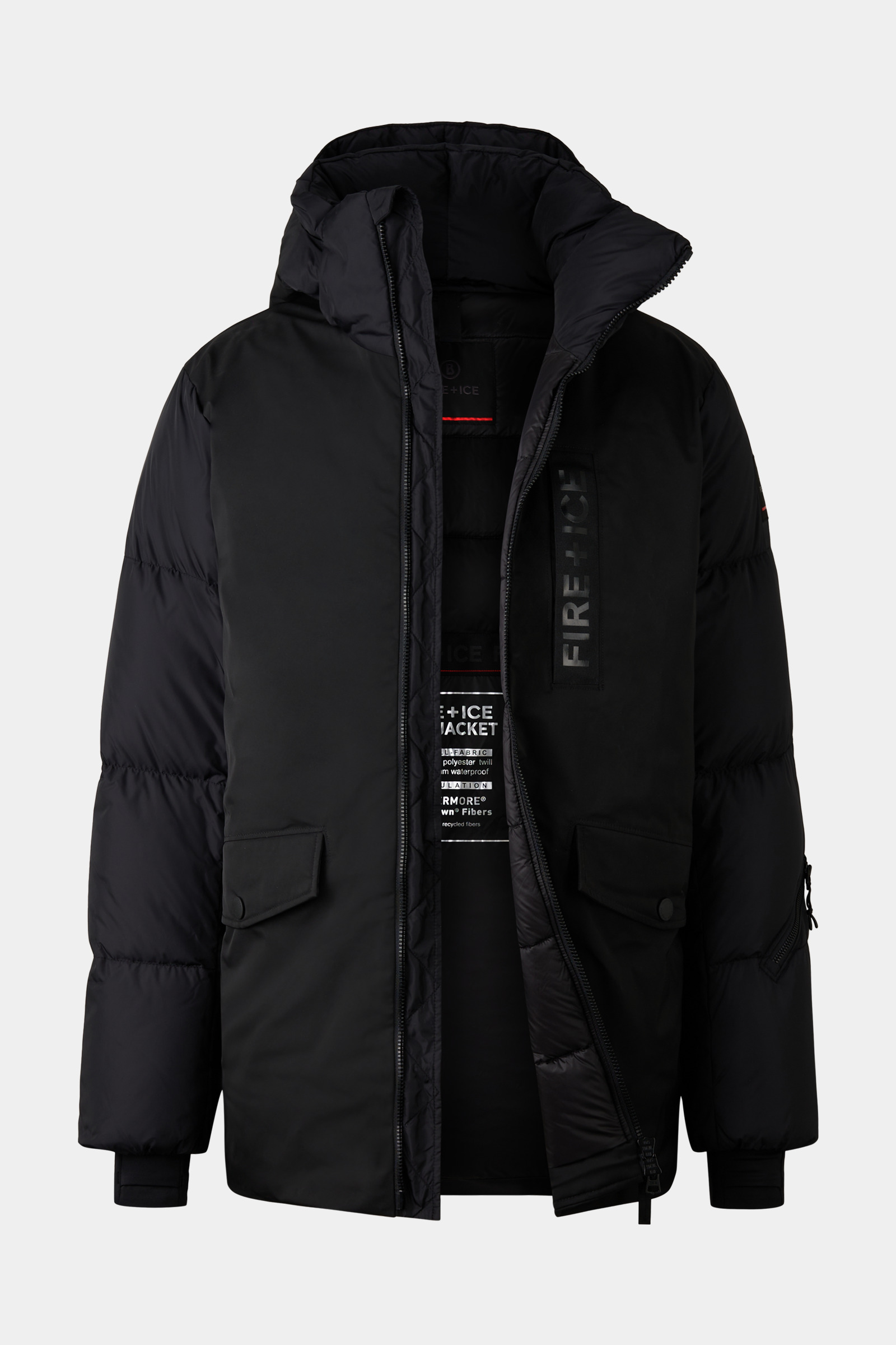 Ice down hood jacket sales