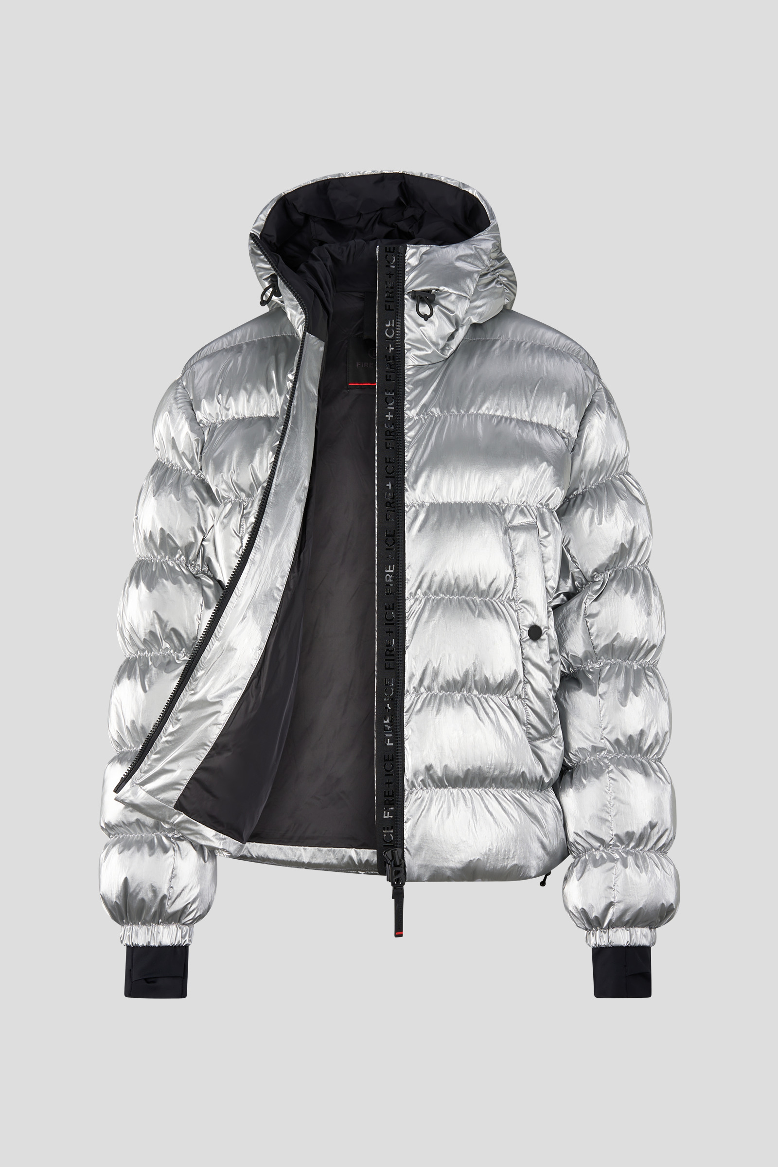 FIRE+ICE Rosetta Quilted Jacket for Women - Silver