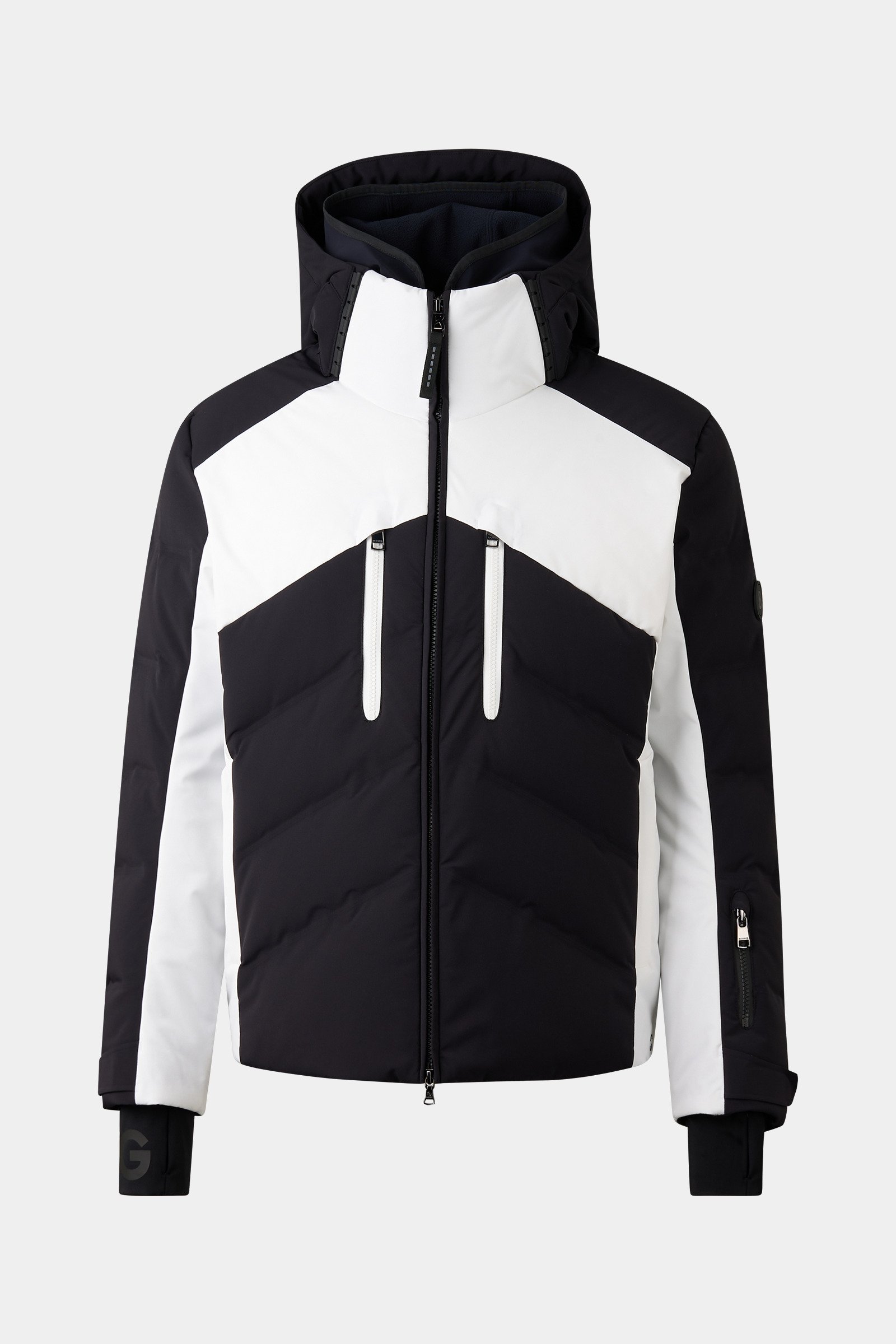 ☆美品☆【BOGNER】 スノーボード・スキーウェア ホワイト ブラック BOGNER Sport Jervis down ski jacket for Men