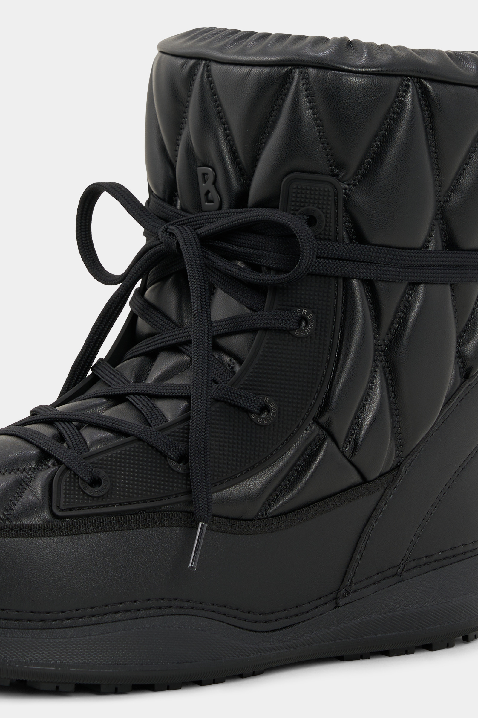 Bogner La Plagne 12 スノーブーツ La Plagne faux leather snow boots in black - Bogner | Mytheresa