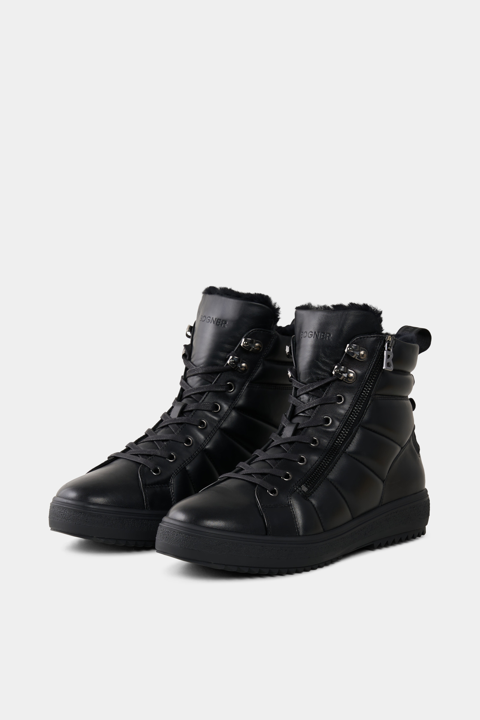 超格安価格 BOGNER Anchorage Lace-up boots with spikes for men 小物
