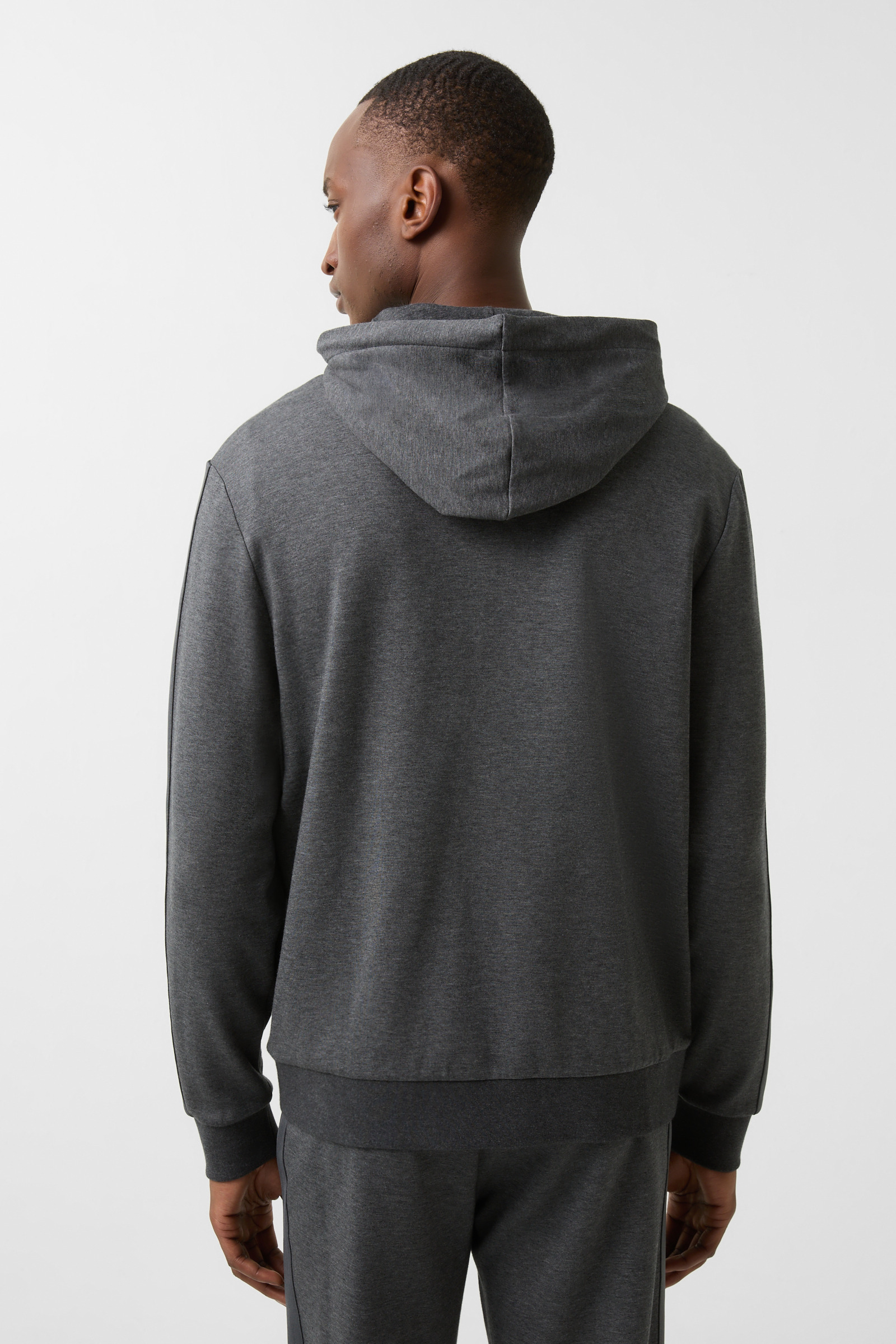 Grey sweatshirt jacket cheap