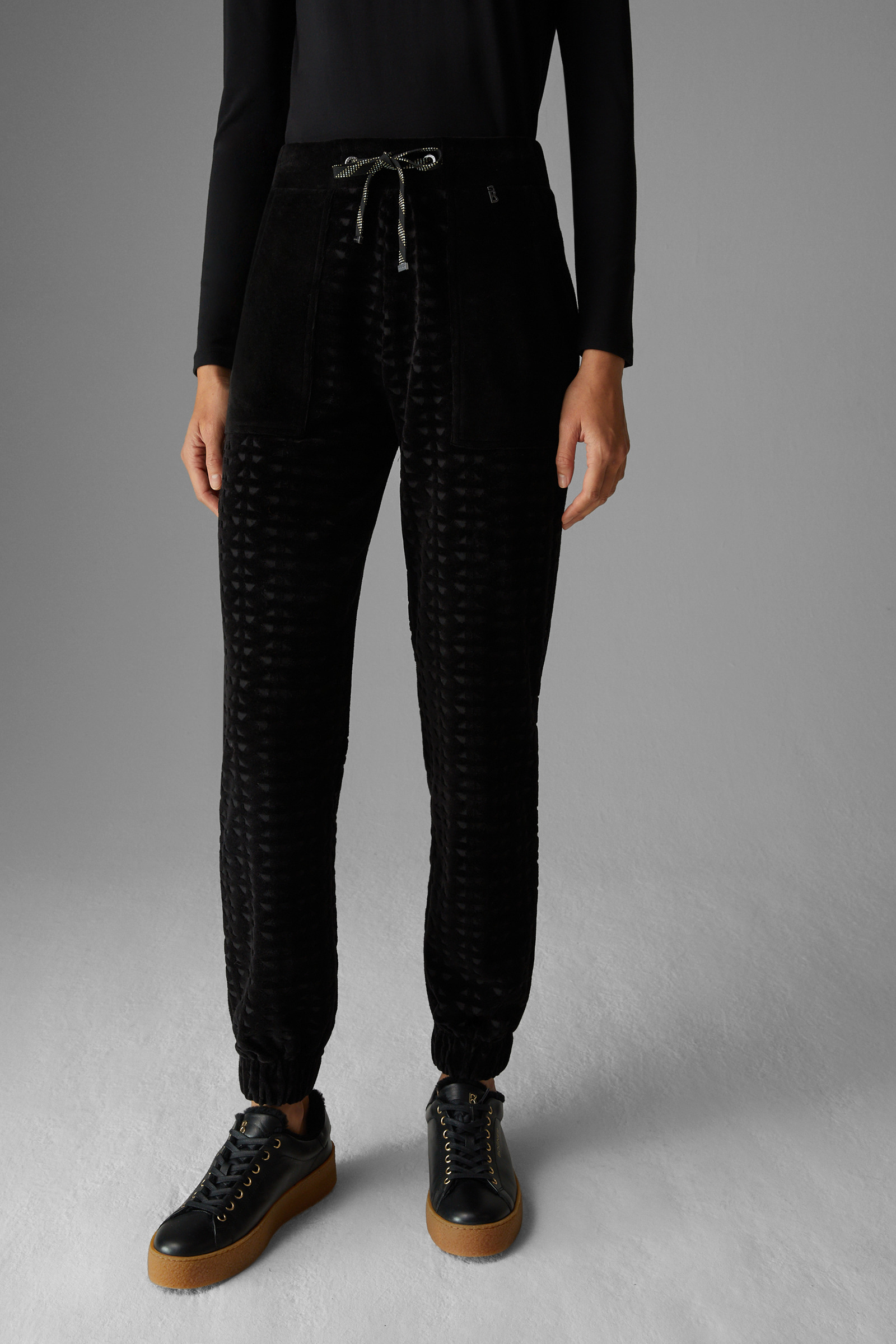 BOGNER Lucy Velvet tracksuit trousers for women