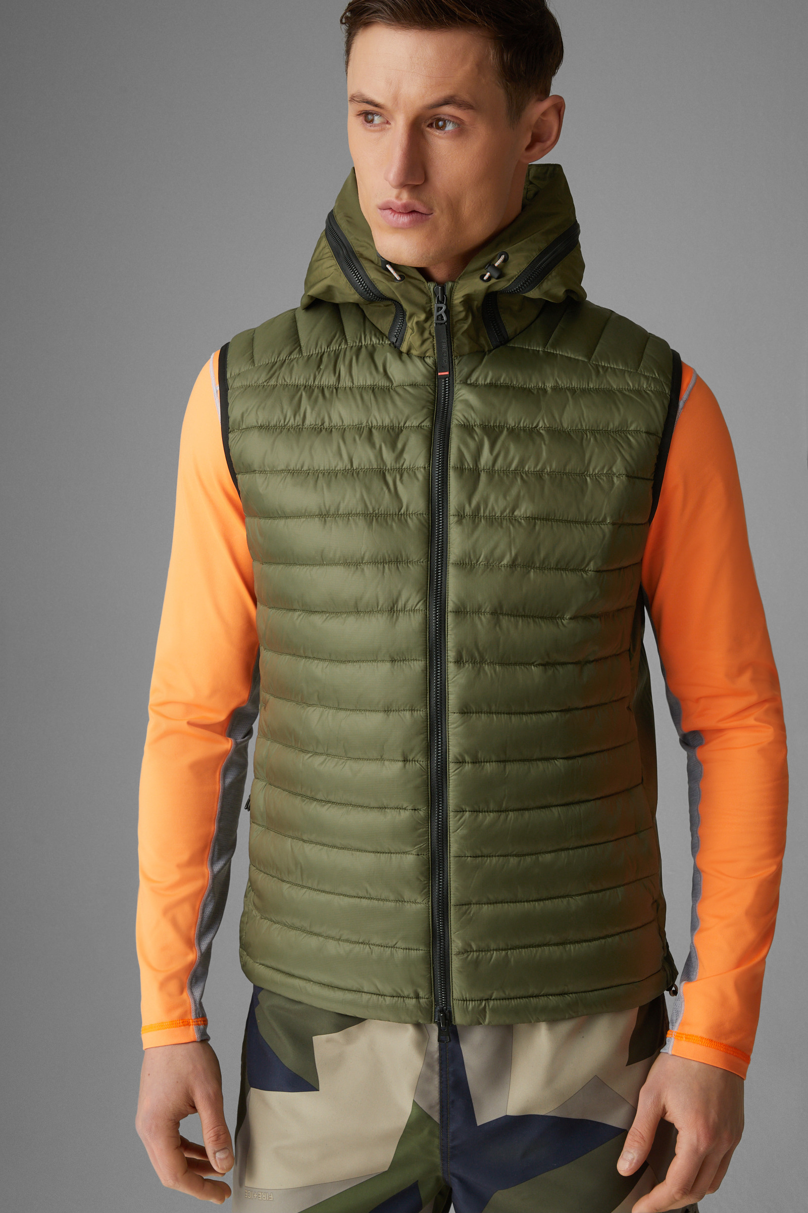 rots Vriendin twaalf FIRE+ICE Casan Quilted gilet for men