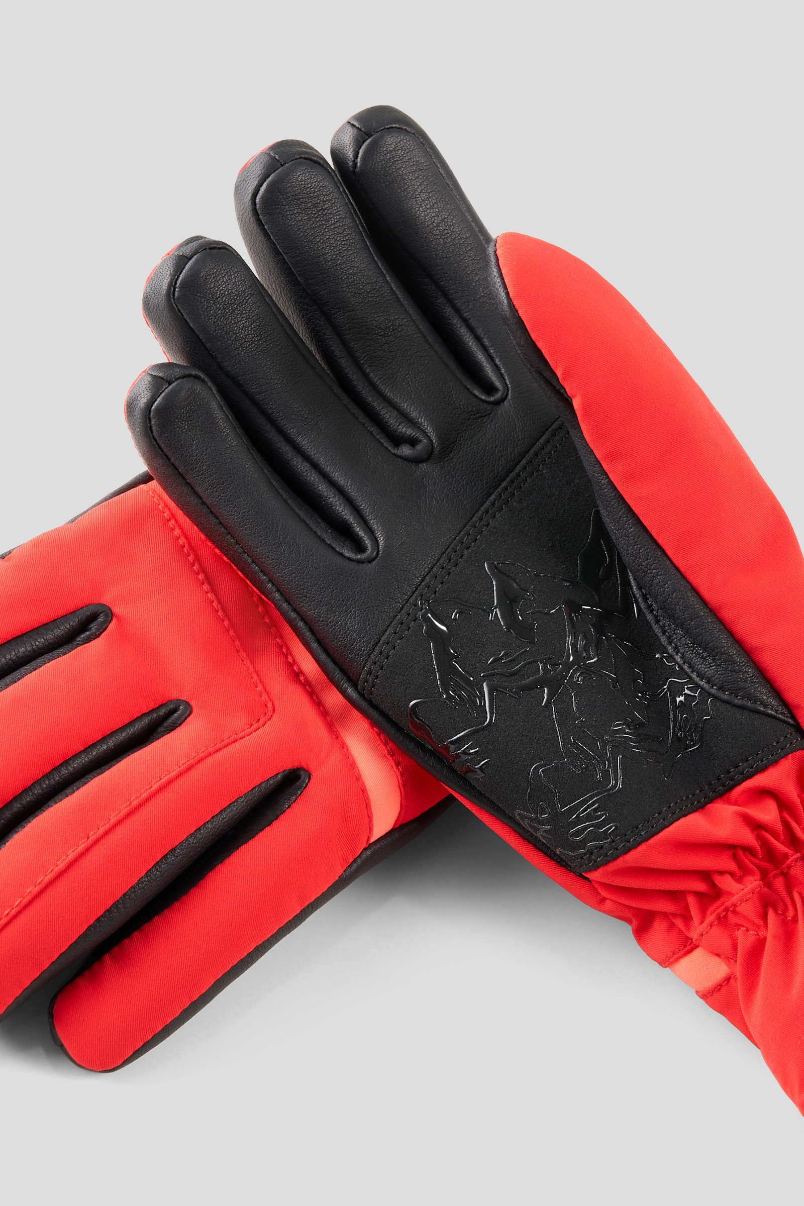 Womens red ski gloves deals