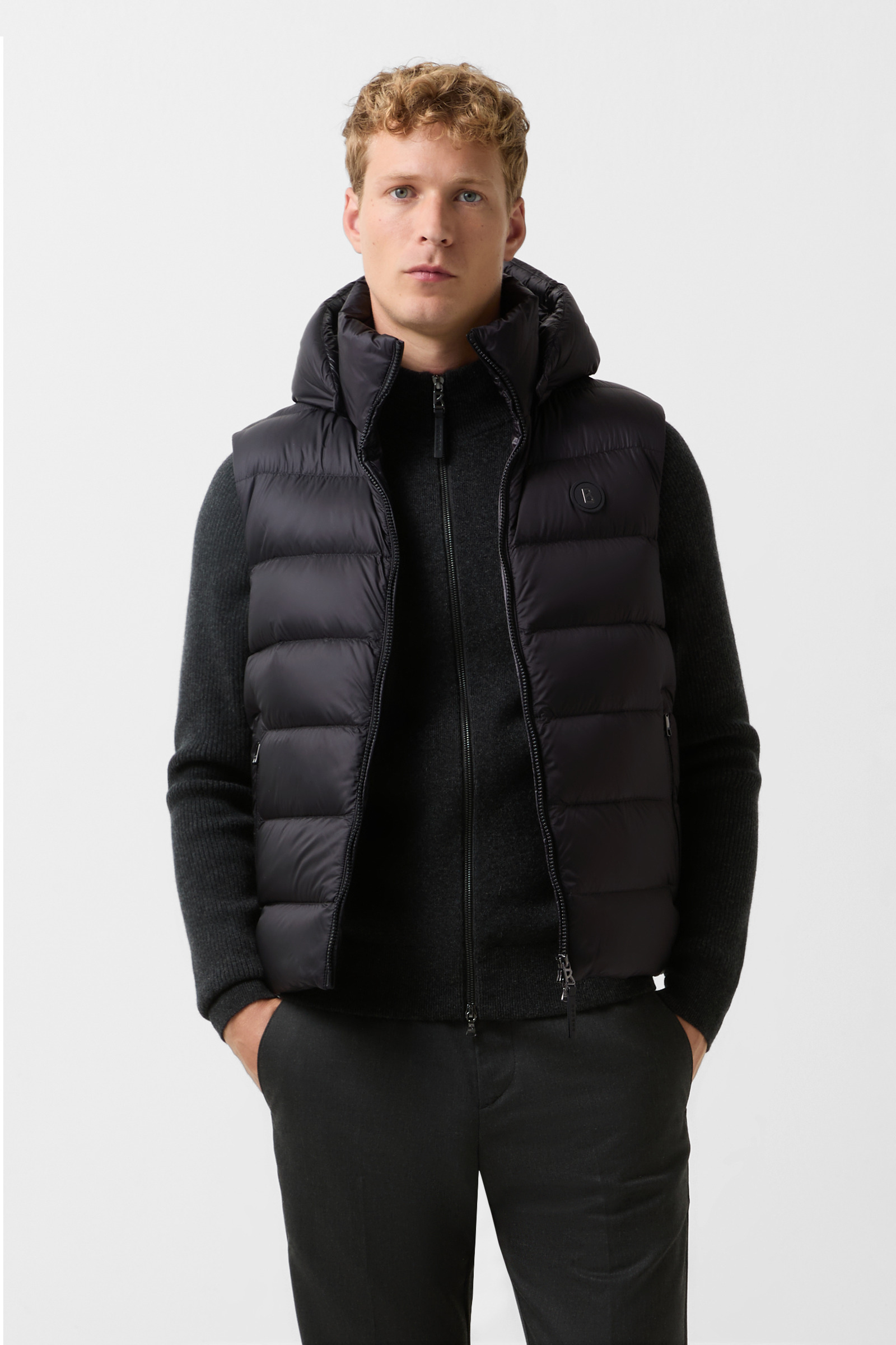 BOGNERのダウンベスト BOGNER Holger down vest for Men