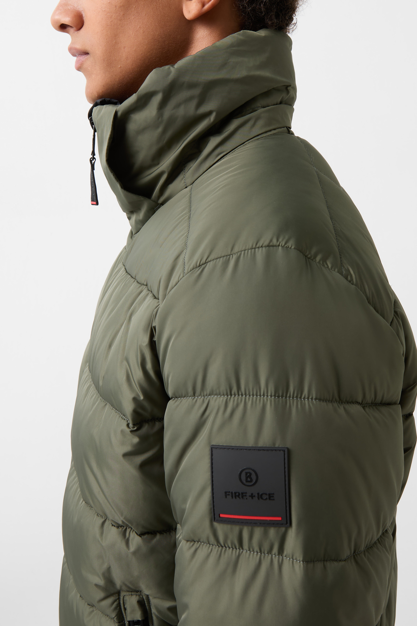 Fire Ice Luka Ski Jacket Men Olive Green 44