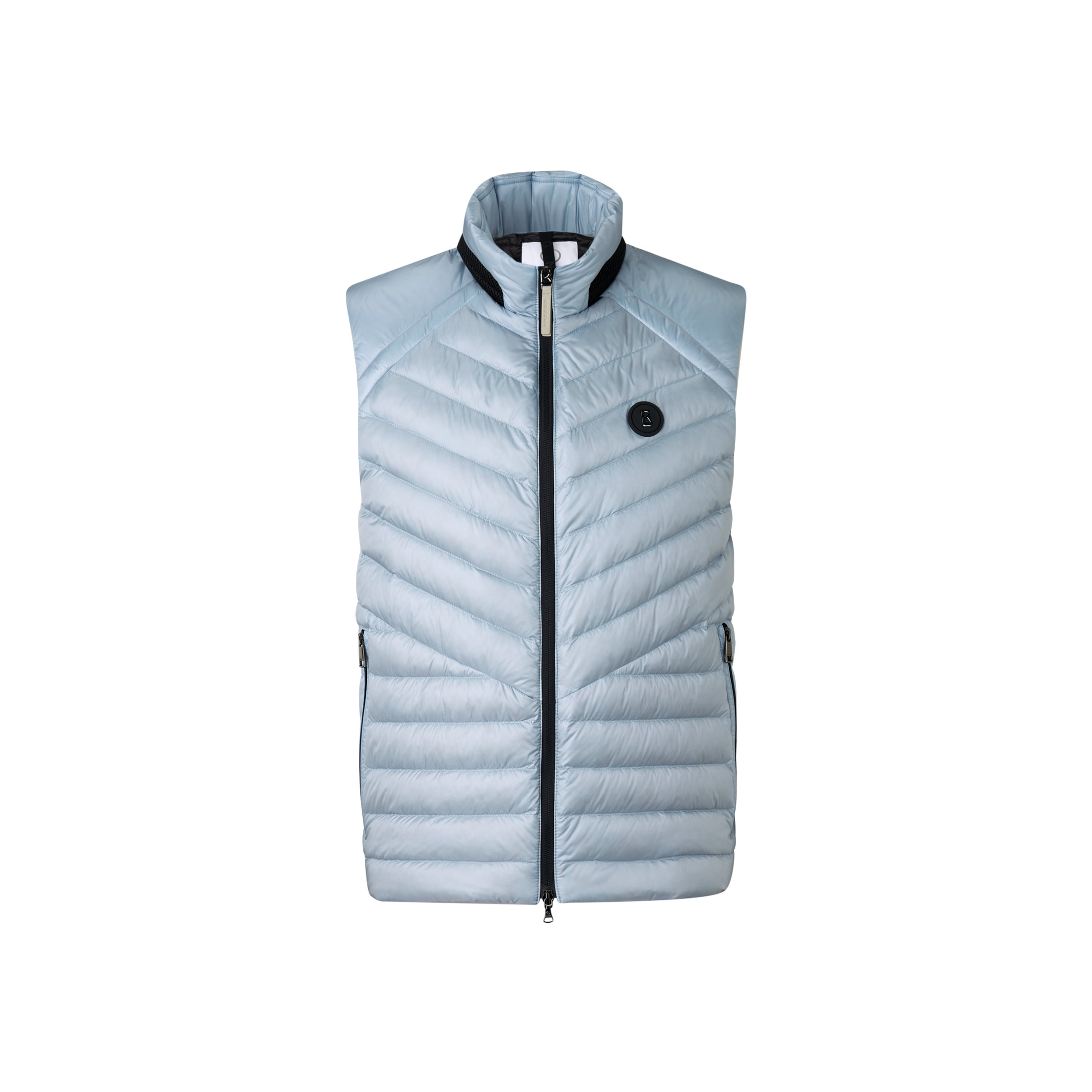 BOGNER Lasse lightweight down vest for men - Light blue - 48