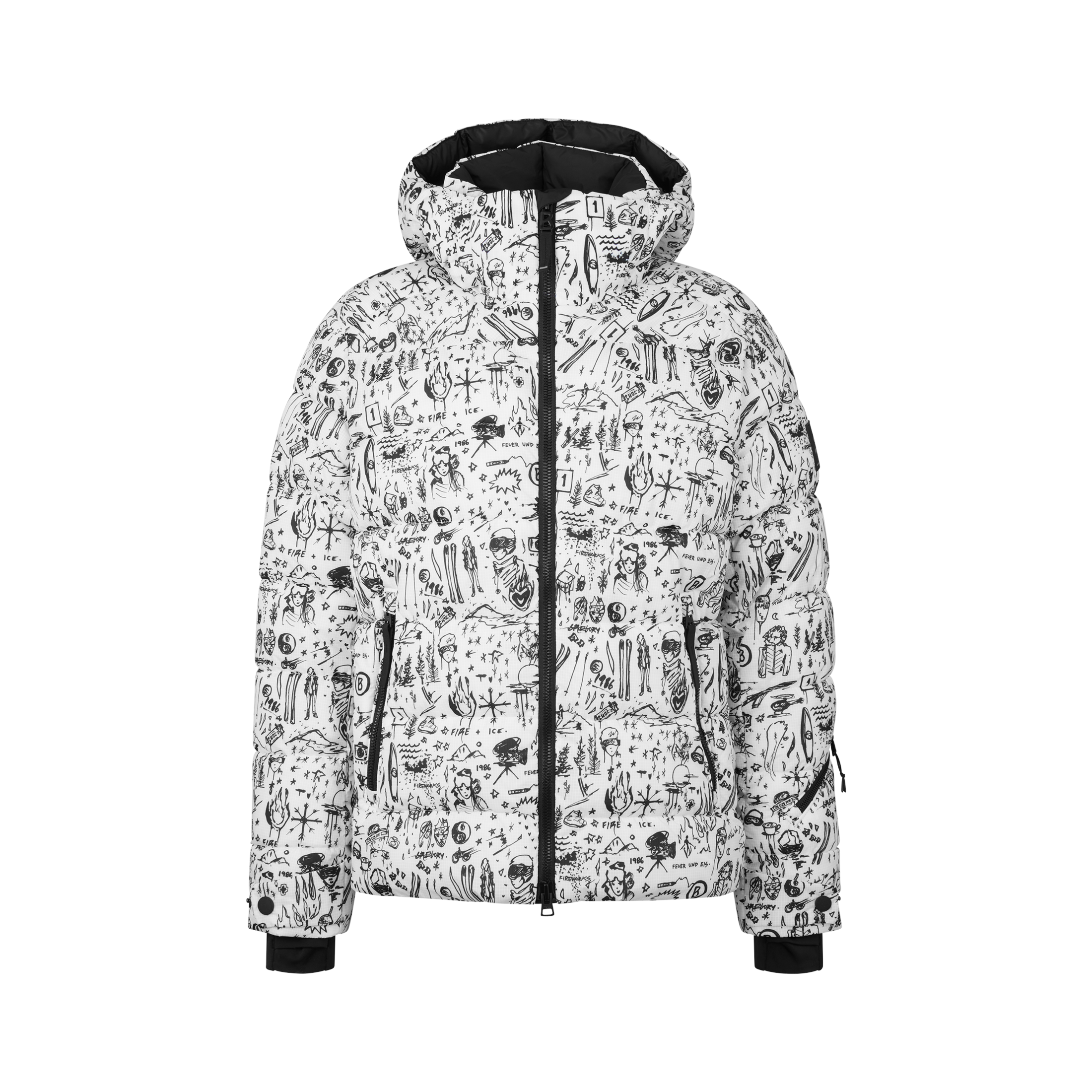 FIRE+ICE Luka Ski jacket für Herren - White/Black - 36