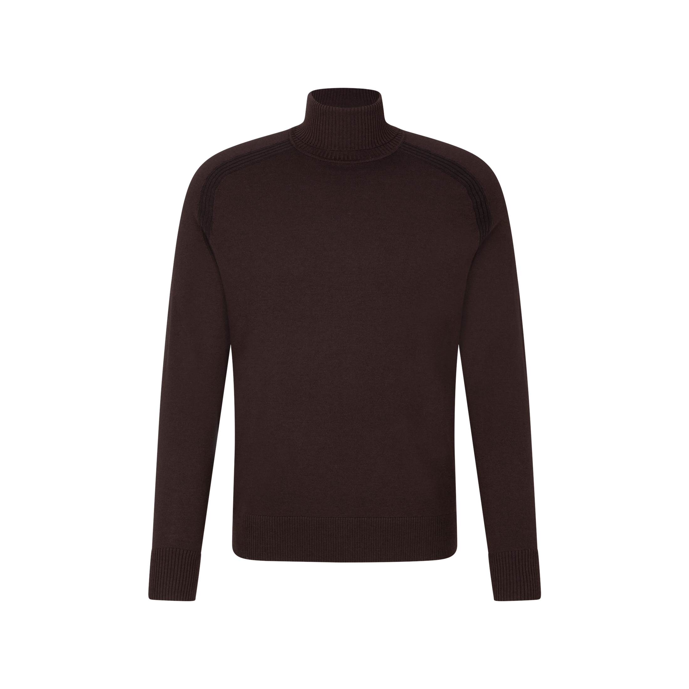 BOGNER Gordon Turtleneck pullover for men - Brown - XL