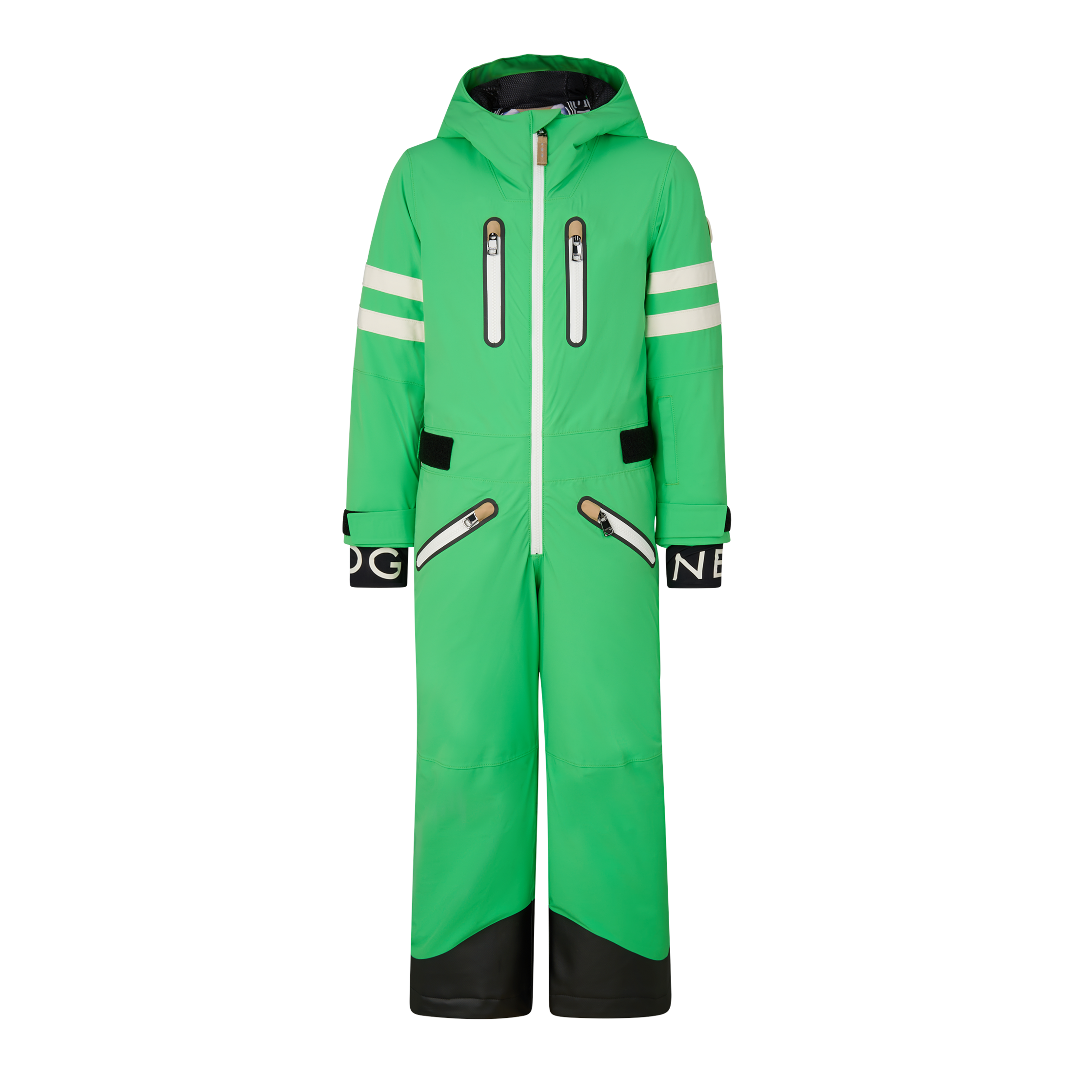 BOGNER Fabi kids ski overalls - Green - XXL